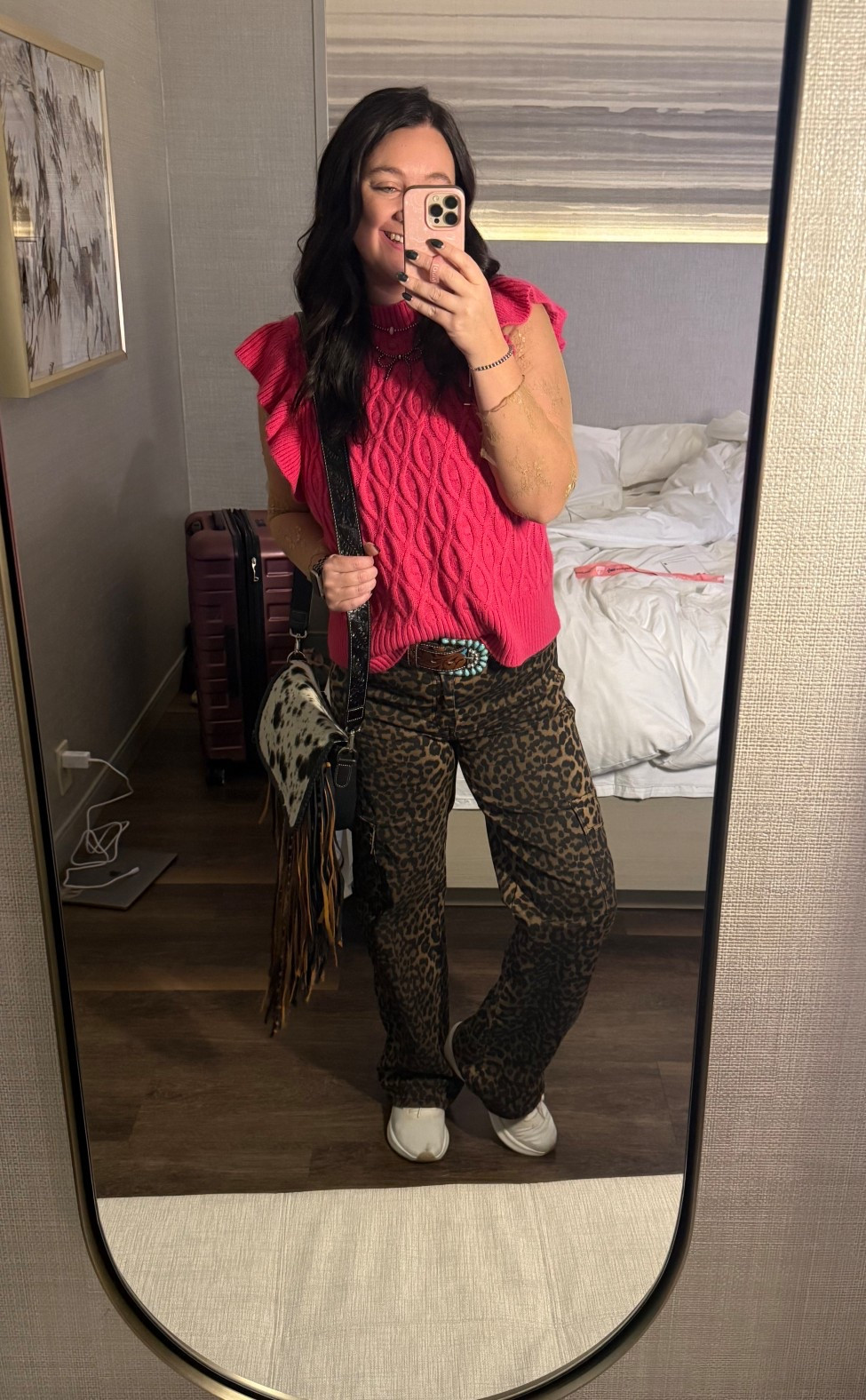 Western Outfit • Leopard Pants 

#LTKootd #LTKHoliday #LTKdayinmylife