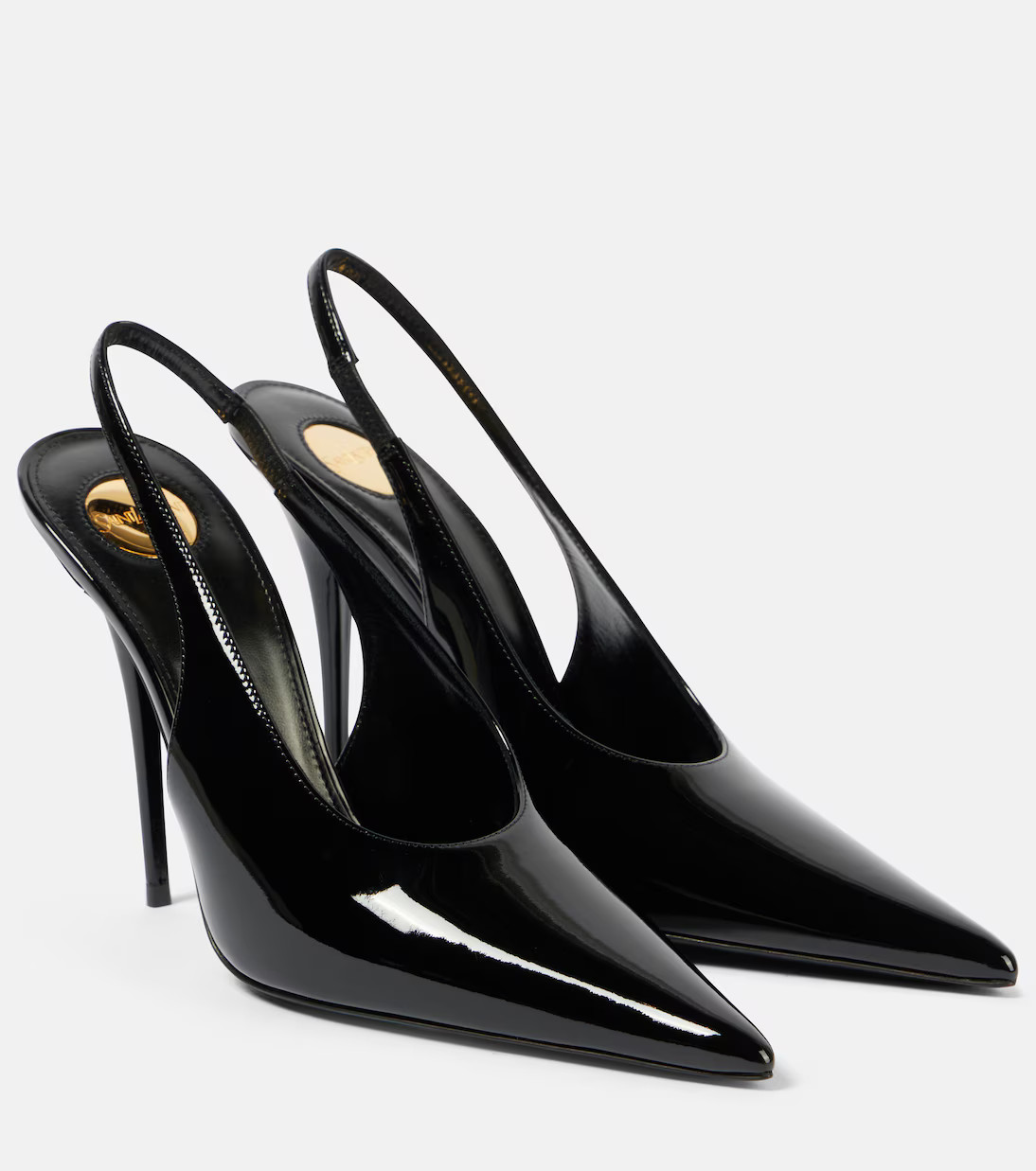 L'Entracte 110 patent leather slingback pumps | Mytheresa (US/CA)