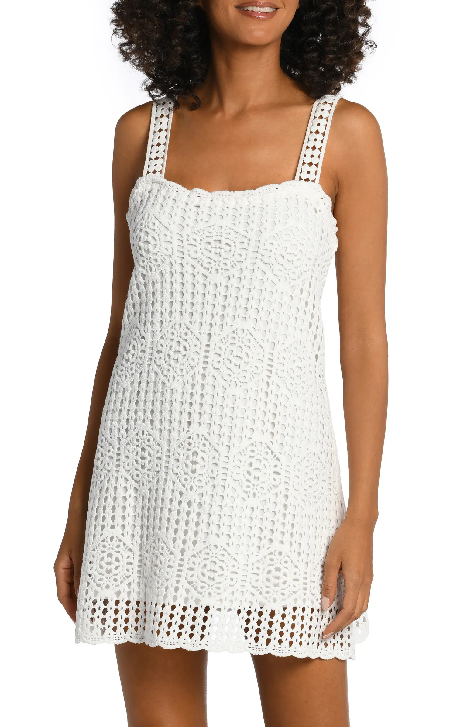 Waverly Crochet Cover-Up Dress | Nordstrom