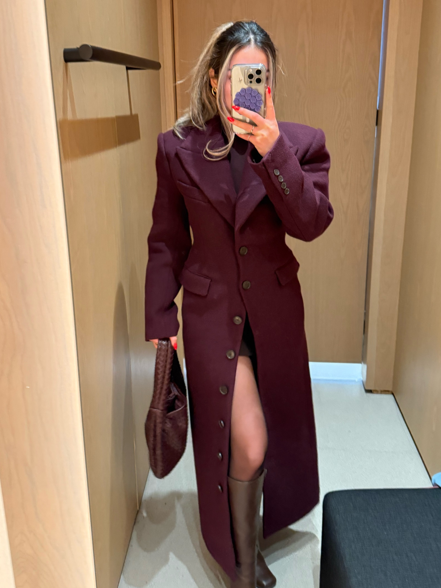 Helsa burgundy coat #LTKGiftGuide 

#LTKStyleTip #LTKSeasonal
