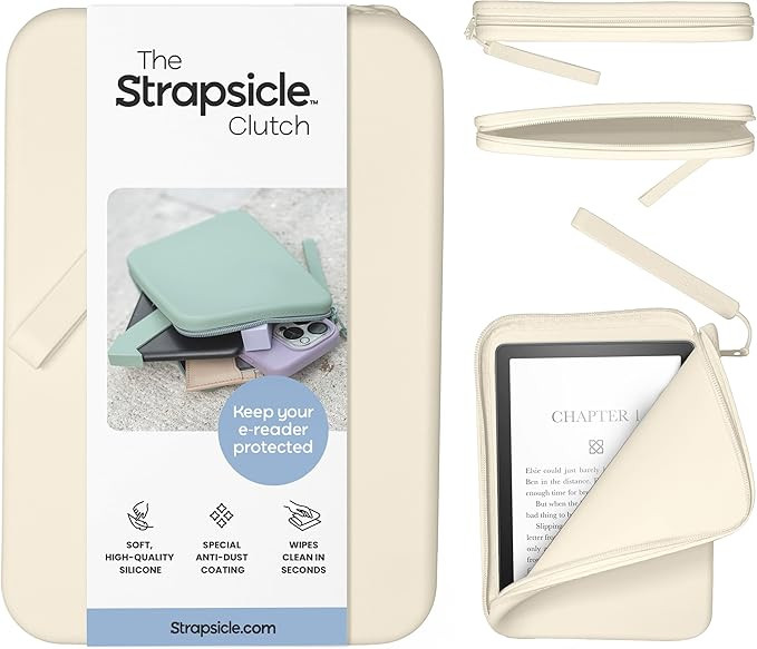 Strapsicle Silicone Clutch for Kindle & E-Readers – Multi-Purpose Bag for Phone, Wallet & Keys ... | Amazon (US)