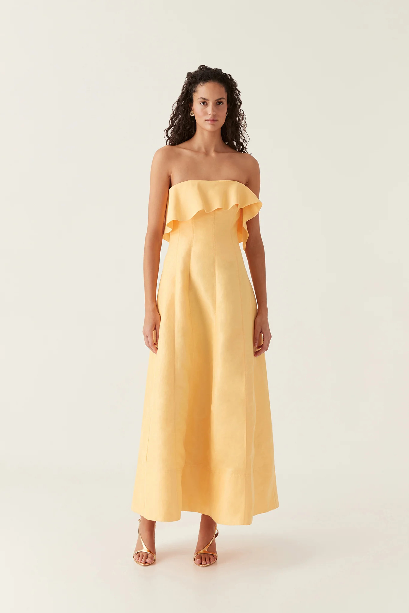 Shallows Strapless Gown | aje. (Australia)