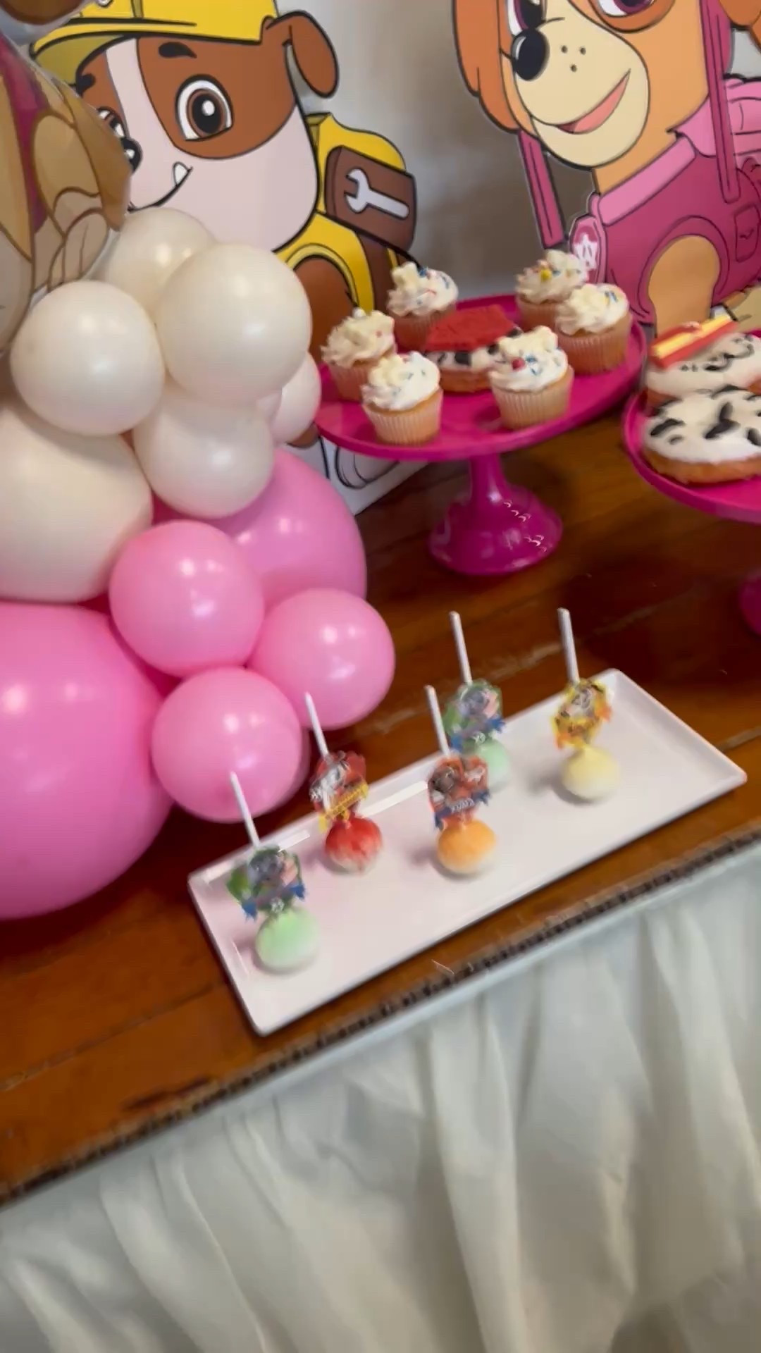 Paw patrol decorations for a Skye and Chase toddler birthday party 

#LTKBaby #LTKKids #LTKFamily
