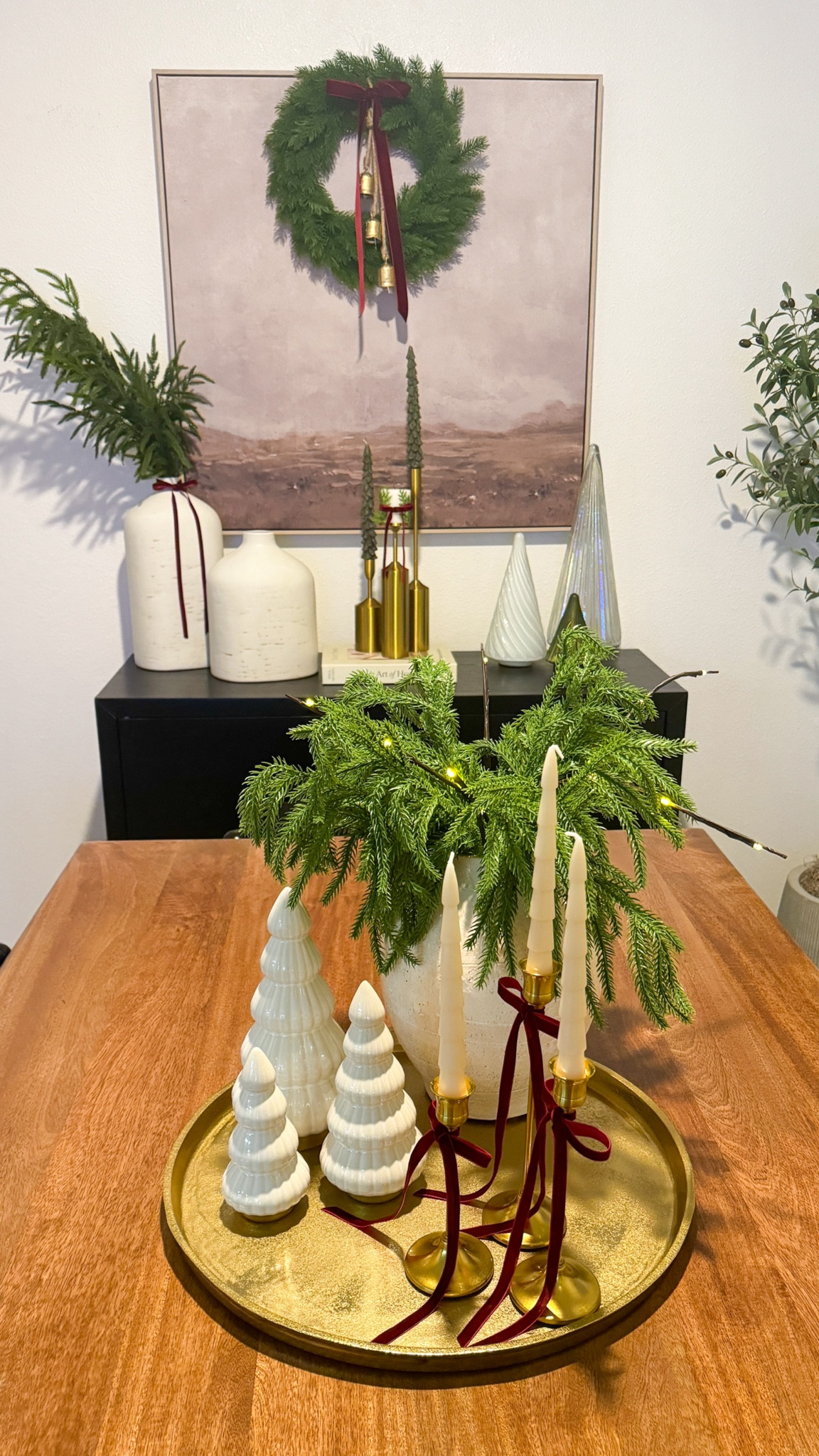 Christmas centerpiece 🎄✨

#LTKStyleTip #LTKHome #LTKHoliday