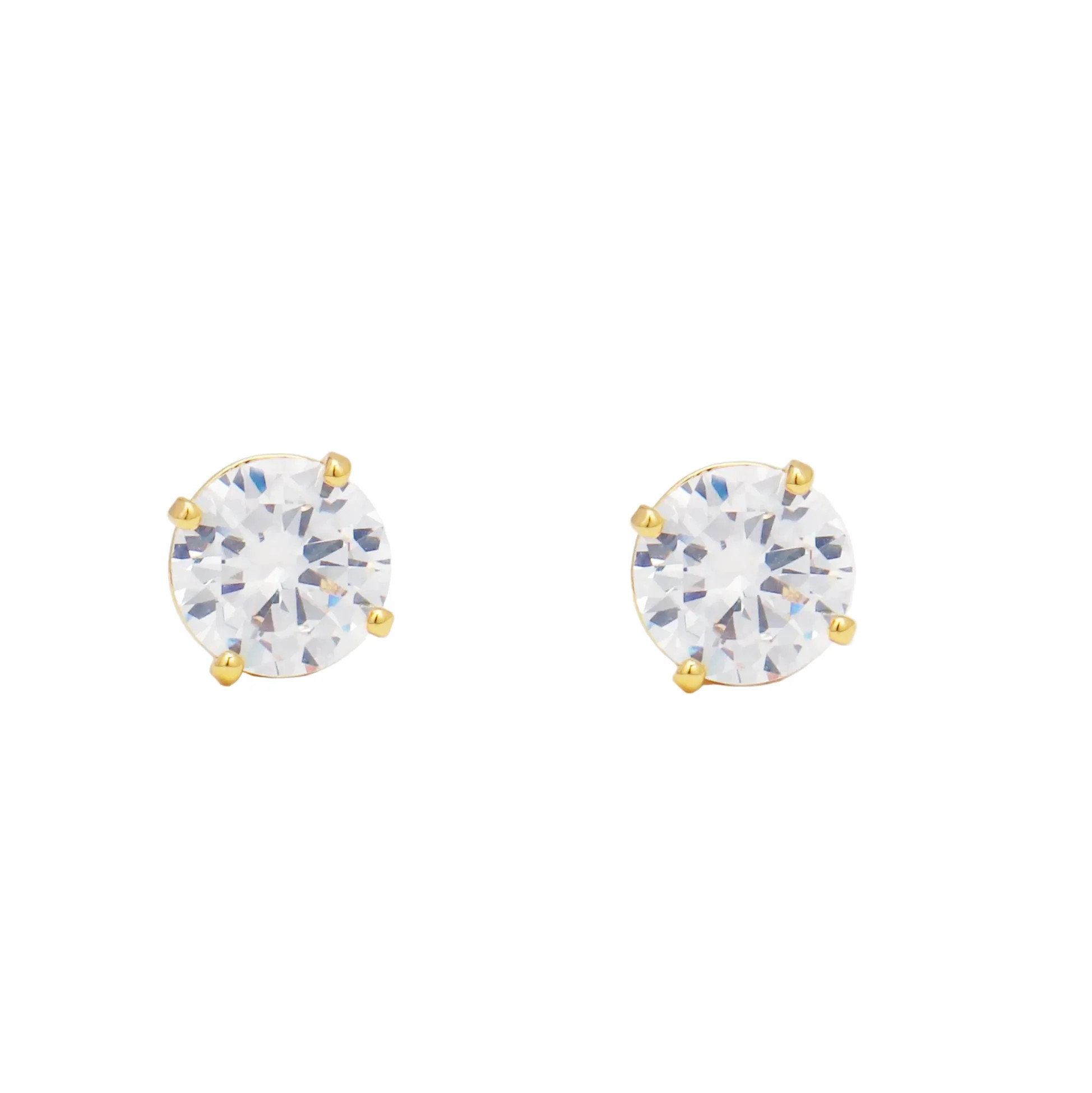 Classic Clear CZ Studs | Lauren Amble Designs