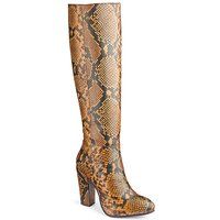 Heavenly Soles Knee High Boots D Fit | Simply Be (UK)