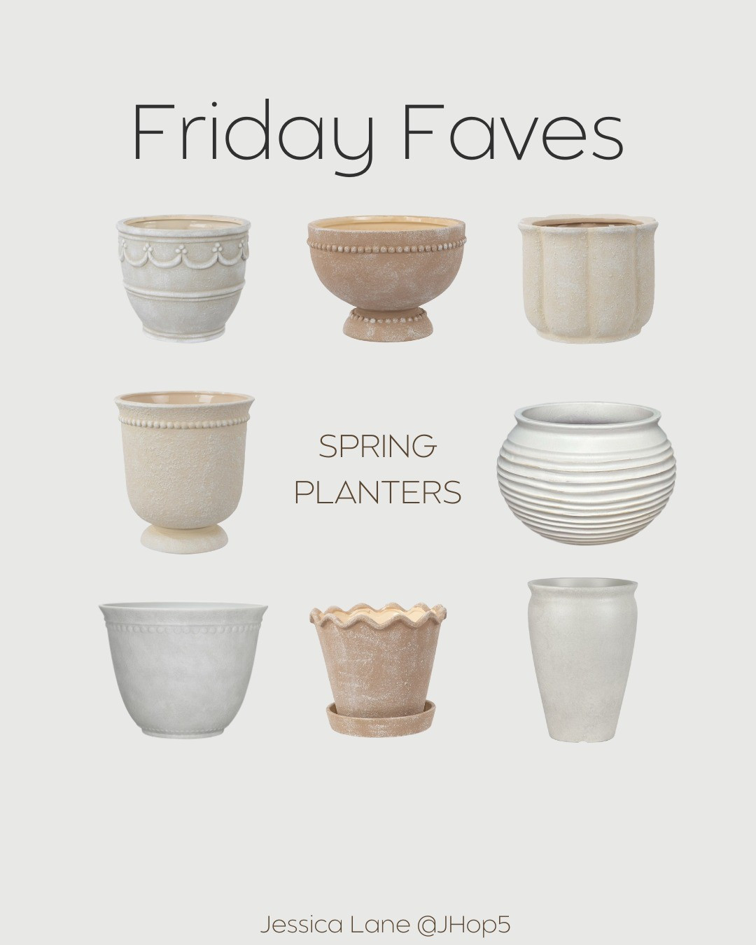 Walmart planters perfect for styling your porch, patio, or indoor greenery.#PlanterStyle #HomeDecor

#LTKSeasonal #LTKHome #LTKFindsUnder100