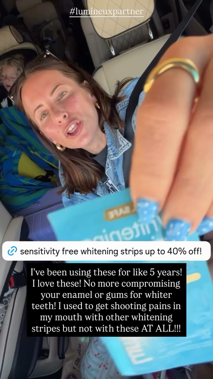 I’ve been using these for like 5 years! I love these! No more compromising your enamel or gums for whiter teeth! I used to get shooting pains in my mouth with other whitening stripes but not with these AT ALL!!! @lumineuxhealth  #lumineuxpartner