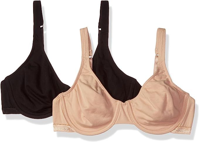 Fruit of the Loom Women's Unlined Underwire Bra(Pack of 2) | Amazon (US)