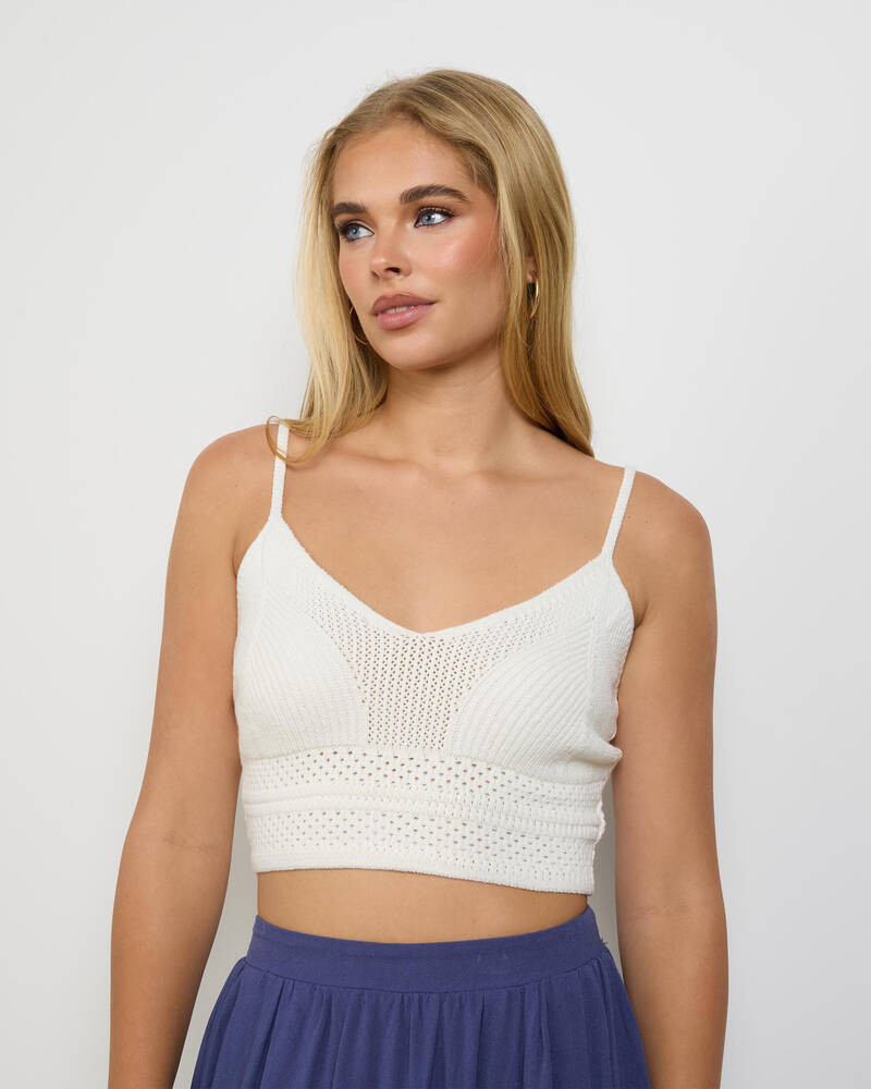 Menorca Crochet Crop Top | City Beach (US)