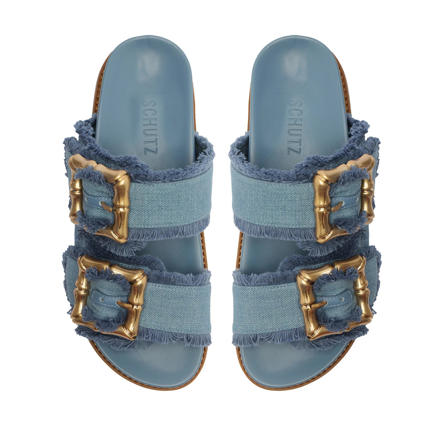Enola Sporty Denim Sandal | Schutz Shoes (US)