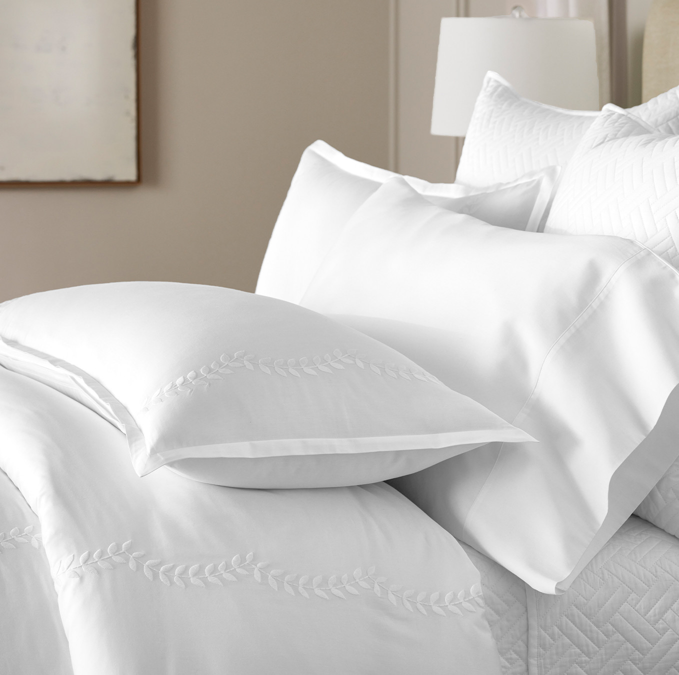 Signature Embroidered Vine Duvet Set | Boll & Branch