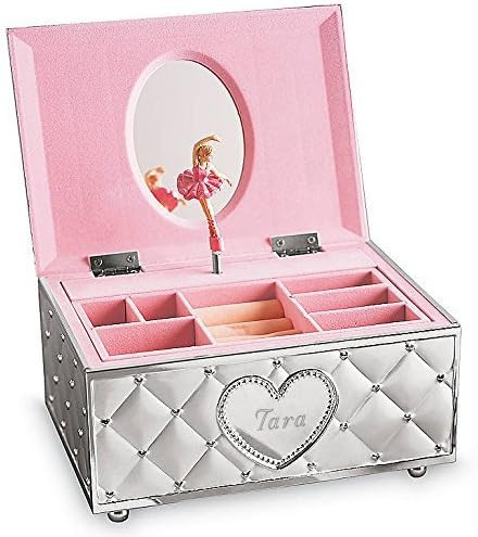 Lenox Childhood Memories Ballerina Jewelry Box Personalized, Custom Engraved Musical Jewelry Orga... | Amazon (US)