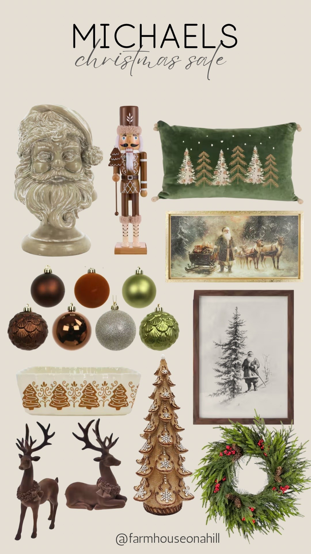 Michaels 50% off Christmas sale!! 

Holiday decor 
Christmas decor 
Sale alert 

#LTKSaleAlert #LTKSeasonal #LTKHoliday