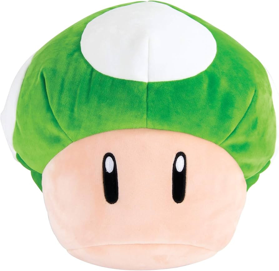Club Mocchi- Mocchi- Nintendo Super Mario Plush - 1Up Mushroom Plushie - Collectible Squishy Plus... | Amazon (US)