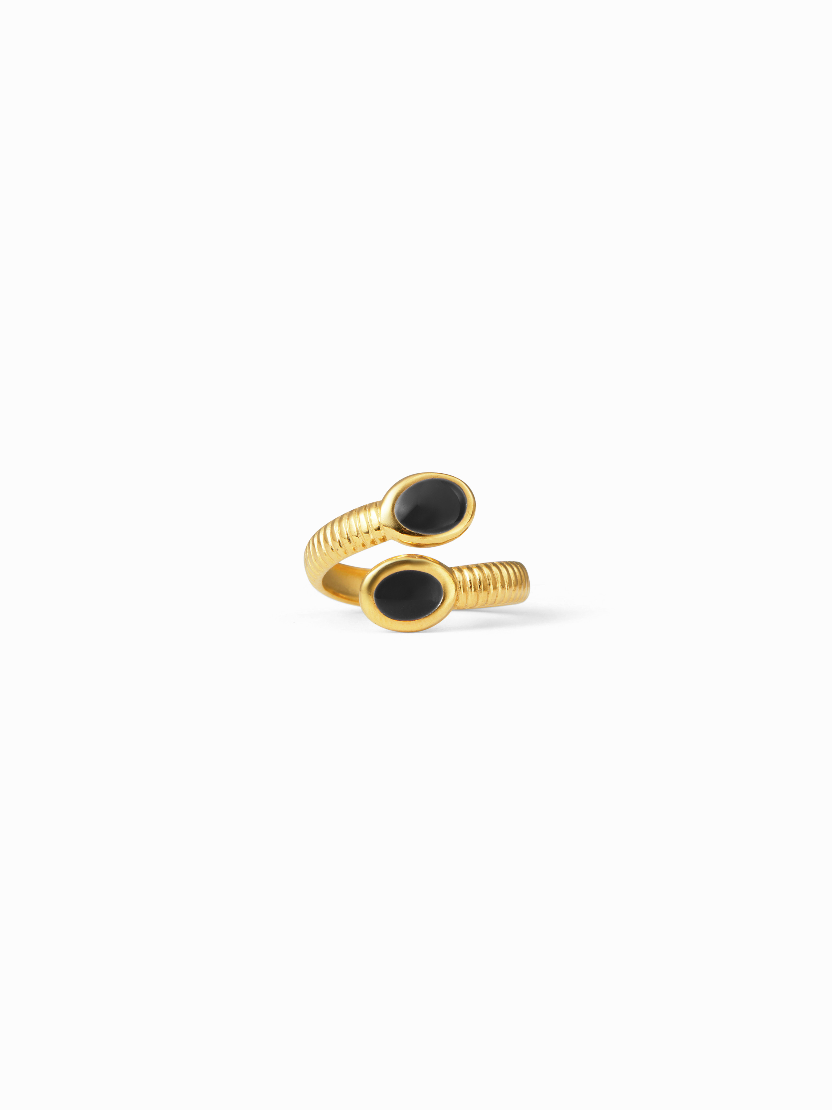 SNAKE-SHAPED OPEN RING | Cider