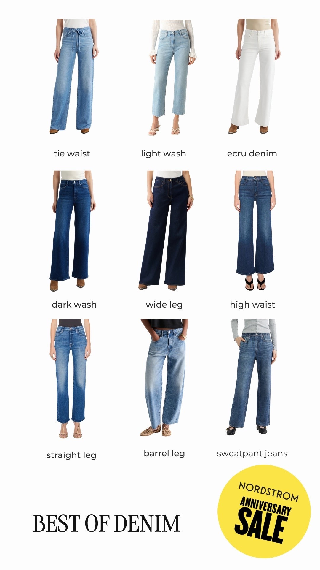 Nordstrom Anniversary Sale Best of Denim!

NSALE, NSALE must haves, denim, women’s jeans, trendy denim, Nordstrom, Nordstrom denim

#LTKSaleAlert