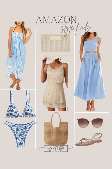 Amazon Style Finds, blue crush, swim favorites, summer style

#LTKover40 #LTKfindsunder50 #LTKstyletip