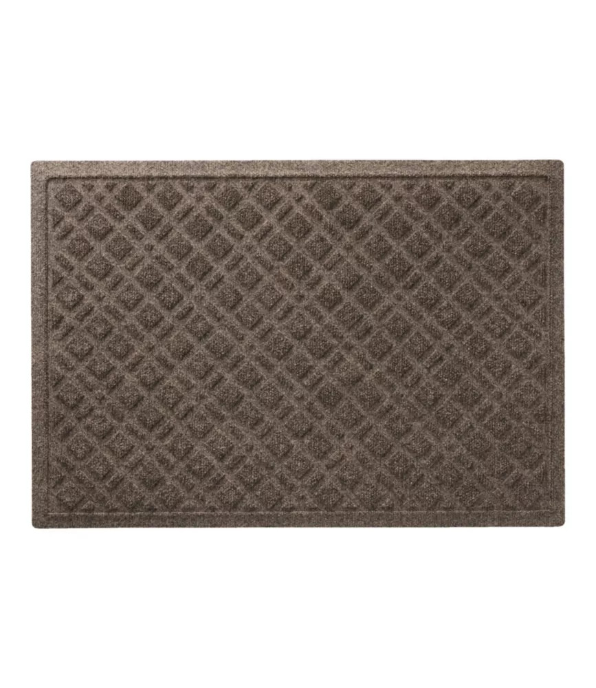 Heavyweight Recycled Waterhog Doormat, Plaid | Waterhog Mats at L.L.Bean | L.L. Bean