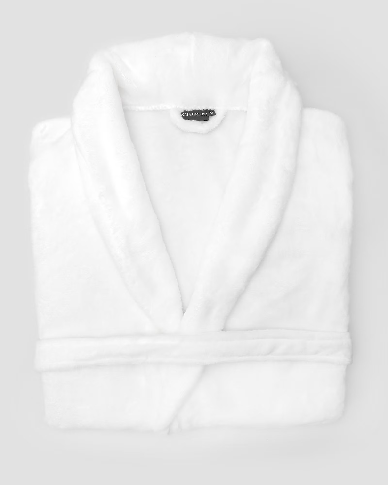 Roupão fleece com faixa e bolsos branco | Casa Riachuelo | Riachuelo (BR)