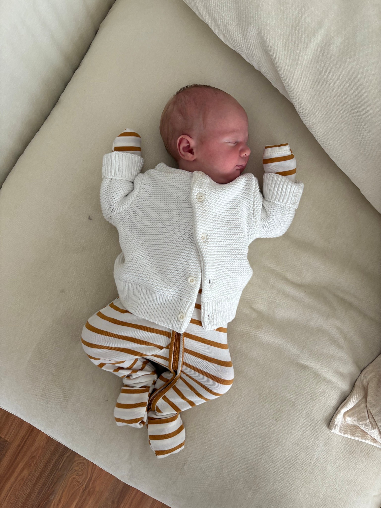 We love a Cardi 🤍 

#newborn #babyoutfit #babyboy #babyclothes #newbornclothes 

#LTKbaby #LTKFashionMonth #LTKkids