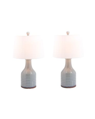 Set Of 2 Ceramic Table Lamps - Home - T.J.Maxx | TJ Maxx