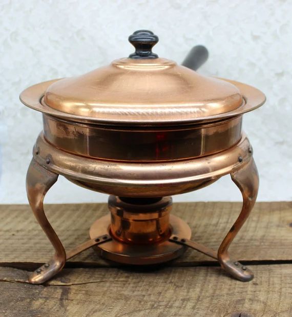 Vintage Copper Chafing Dish / Warmer | Etsy Canada | Etsy (CAD)