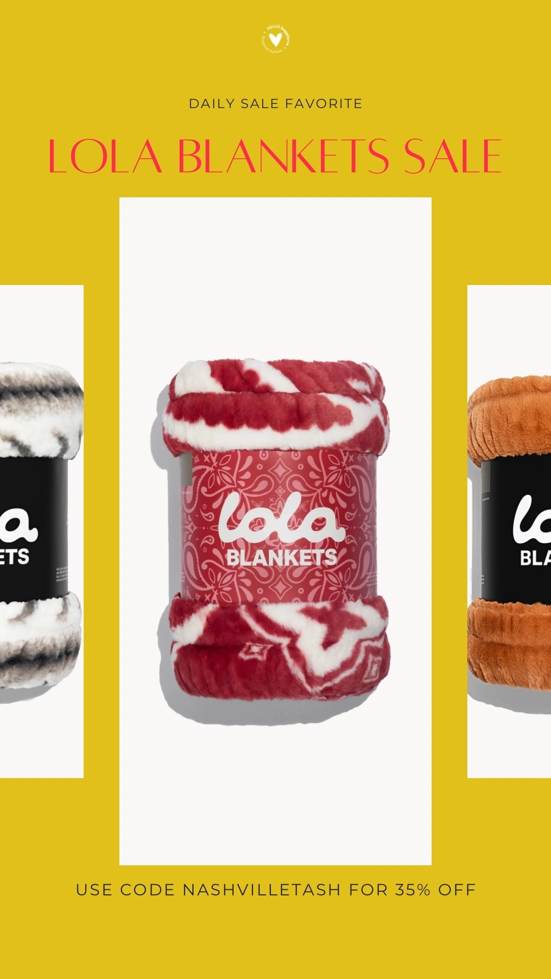 If you’ve been wanting a Lola Blanket… this is your sign!!! The coziest blankets EVER + you can use code NASHVILLETASH for 35% off 🙌🏼

#LTKSeasonal #LTKSaleAlert #LTKHome