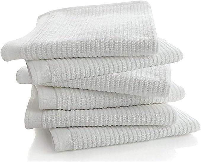 Bar Mop Kitchen Bathroom Cleaning Towels, Set of 6, Size 16” x 19”, First Quality, 100% Cotto... | Amazon (US)