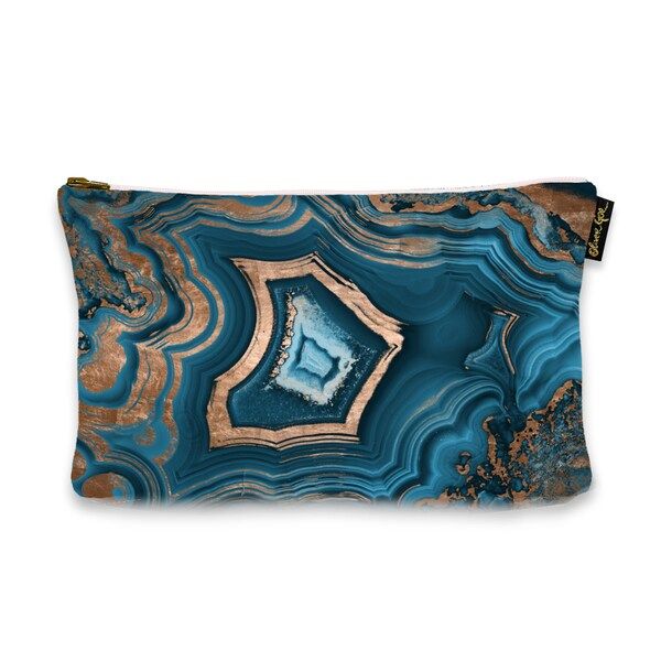 Oliver Gal 'Dreaming About You Geode' Pouch | Bed Bath & Beyond