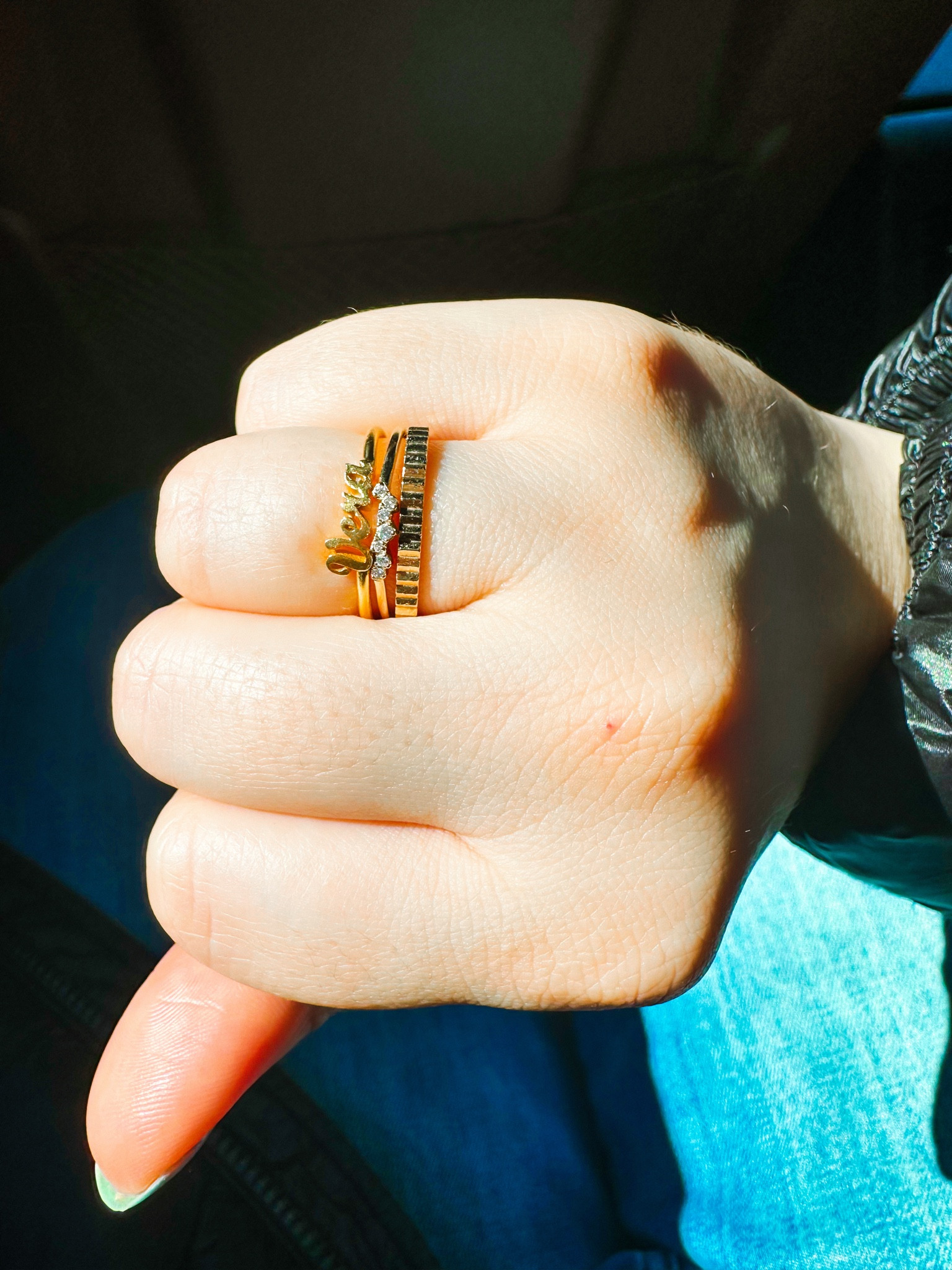 Ring stack with ring concierge & Etsy store Caitlynminimalist 
 

Gold rings, custom jewelry, Etsy finds 

#LTKstyletip