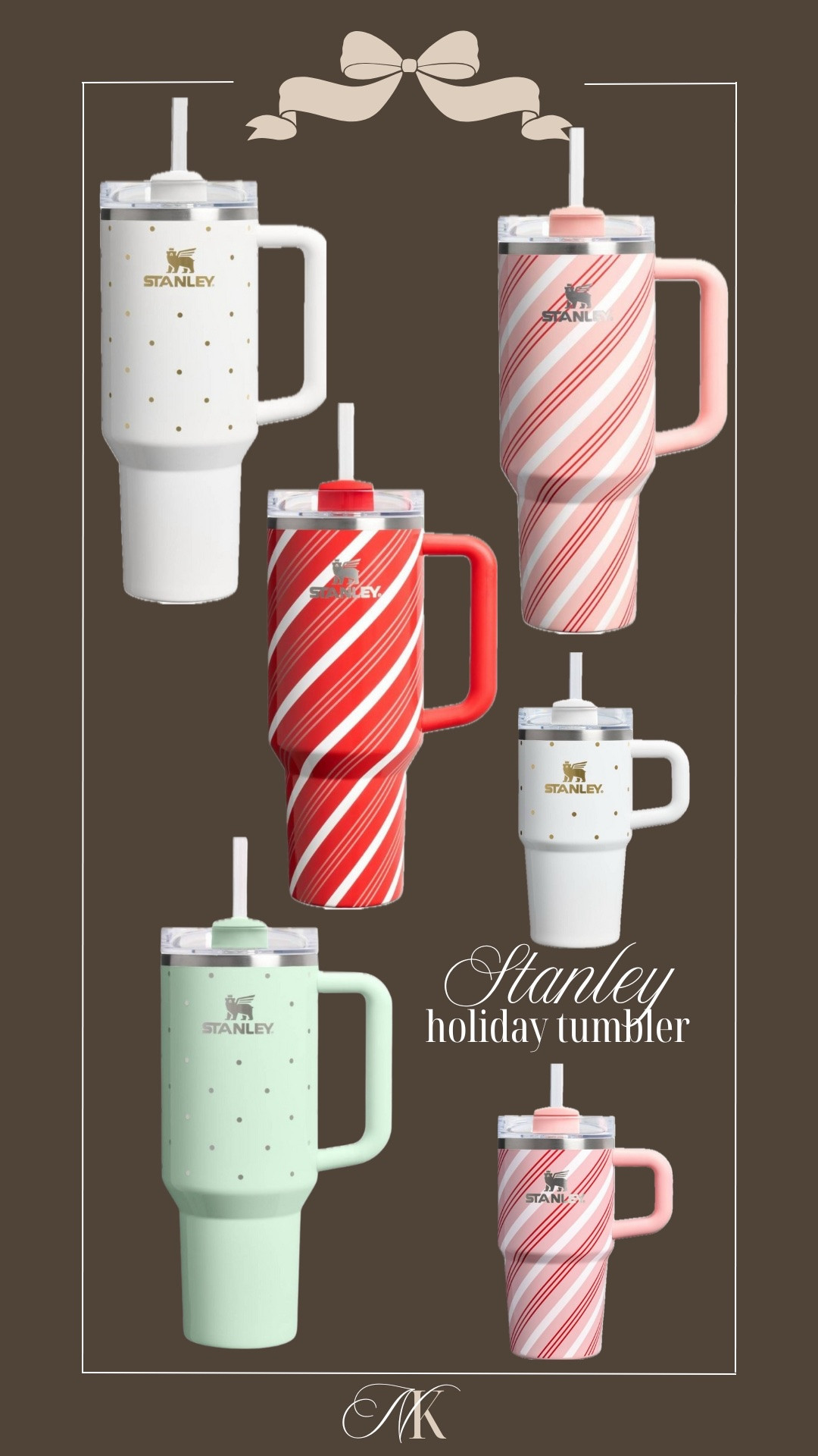Stanley Holiday Tumblers!!!🎁🎄🎉🎅🏼

Gifts for her, gift guide, target, 



#LTKHoliday #LTKGiftGuide #LTKHome