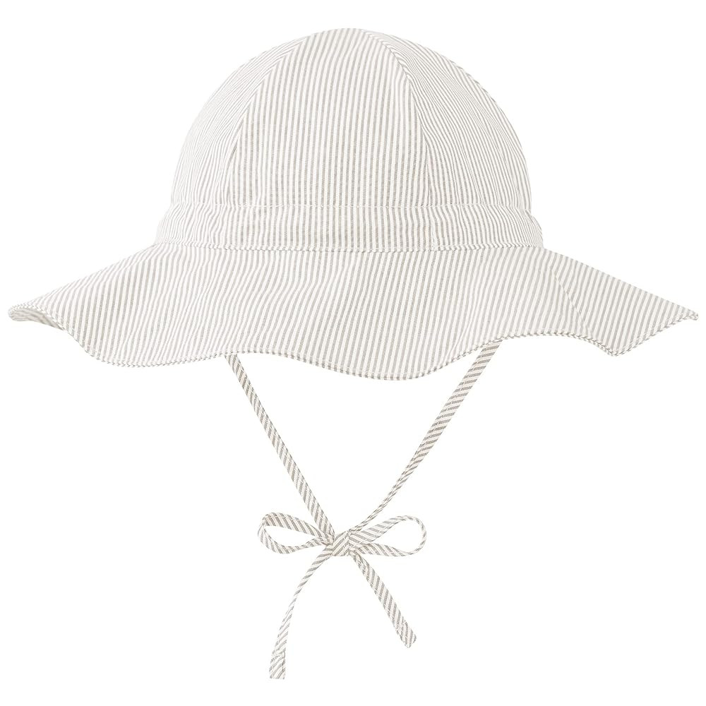 Zando Baby Sun Hat UPF 50+ Toddler Sun Protection Bucket Hats for Boys Girls Infant Wide Brim Bea... | Amazon (US)