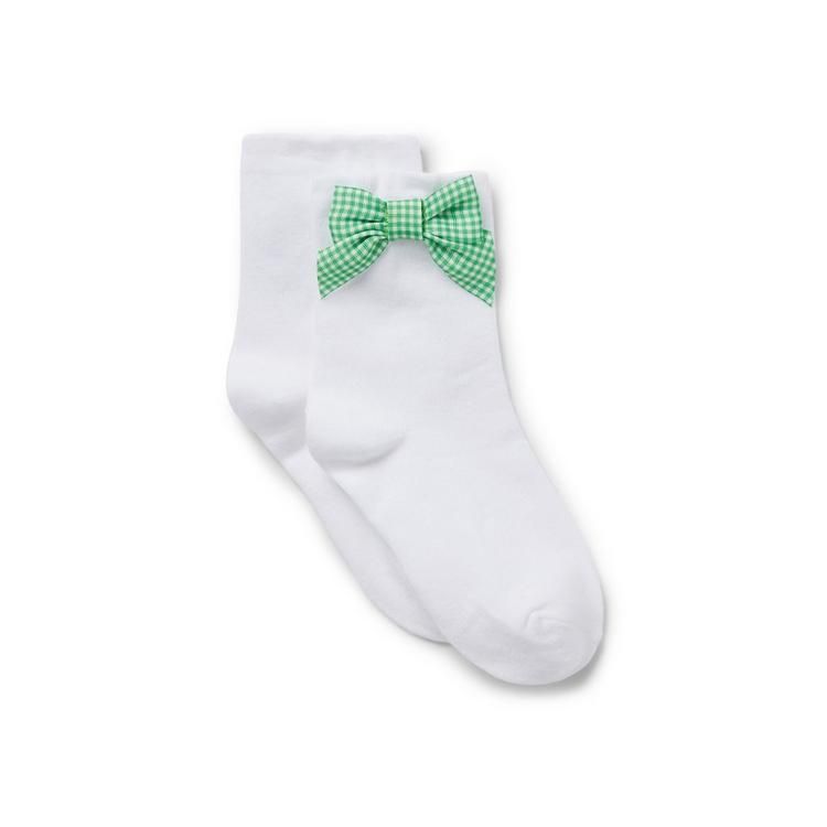 Gingham Bow Sock | Janie and Jack