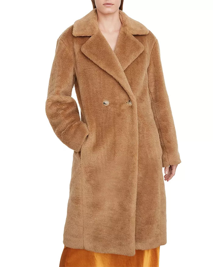 Vince Faux Shearling Coat Women - Bloomingdale's | Bloomingdale's (US)