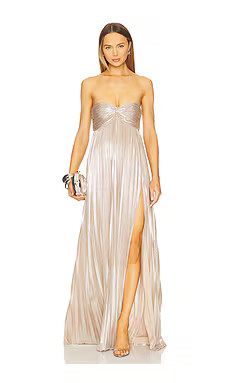 retrofete Zoa Dress in Champagne from Revolve.com | Revolve Clothing (Global)