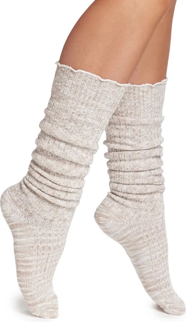 Marled Slouch Knee Socks | Nordstrom