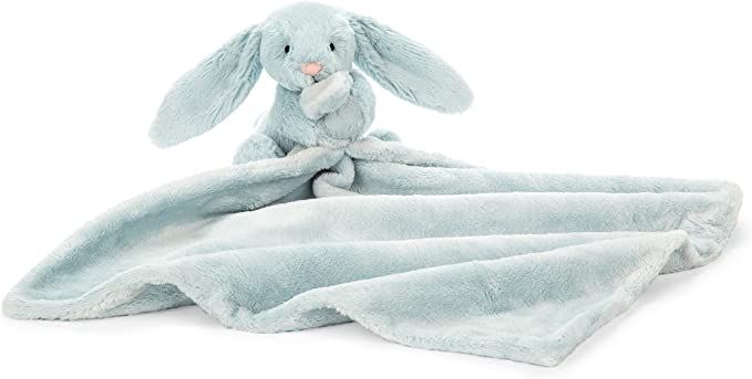 Jellycat Bashful Beau Bunny Baby Stuffed Animal Security Blanket | Amazon (US)