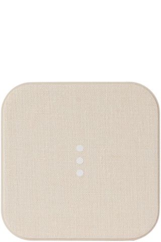 Beige CATCH:1 Essentials Wireless Charger | SSENSE