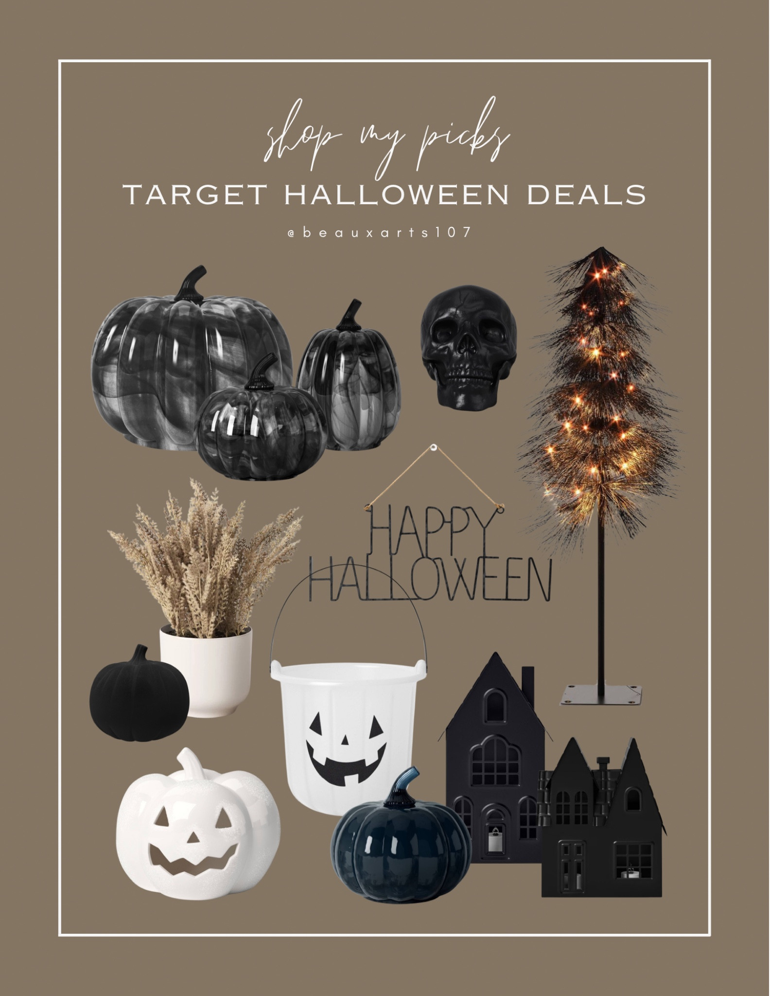 Shop my Target Halloween decor picks!!
