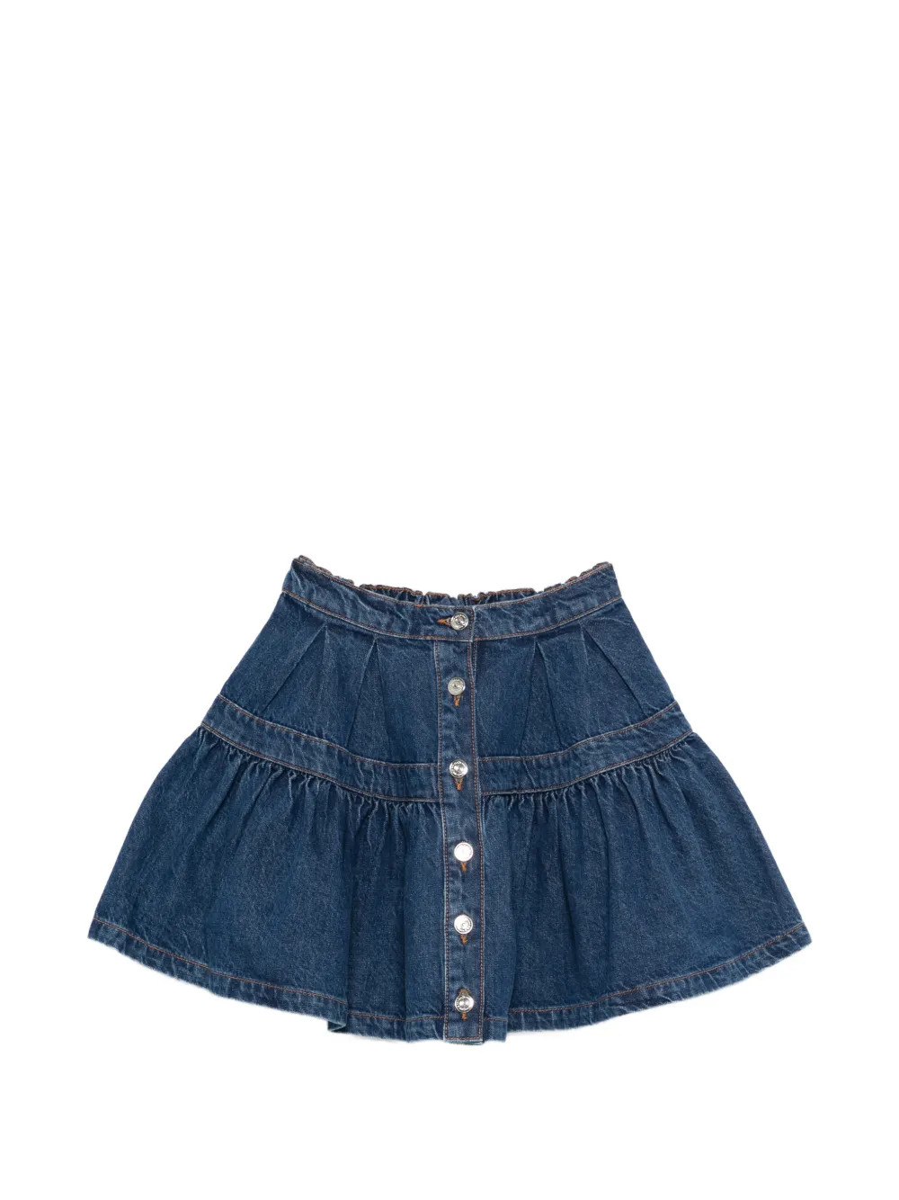Maje Minigonna Con Bottoni | Blu | FARFETCH IT | Farfetch Global