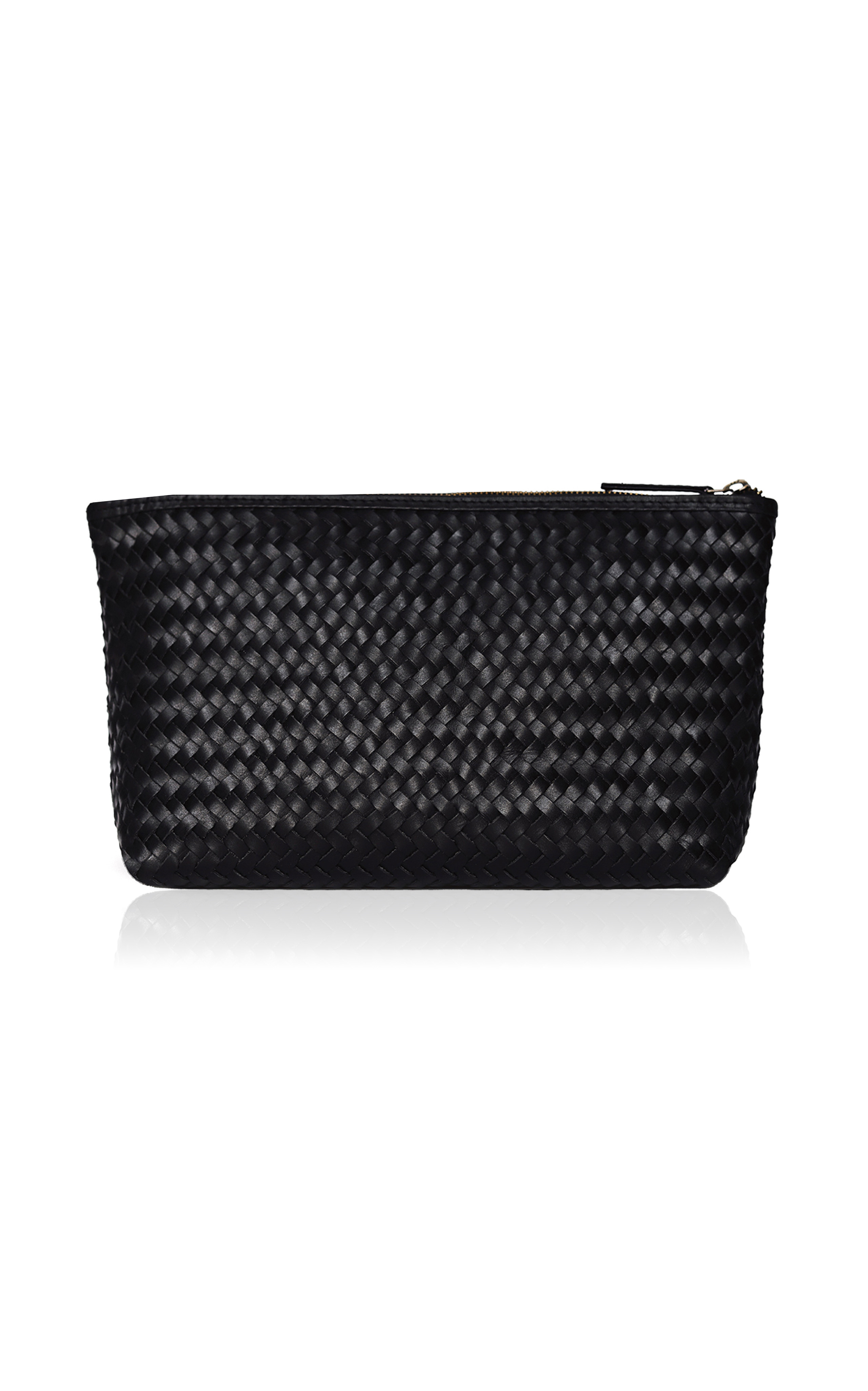 Woven Leather Clutch | Moda Operandi (Global)