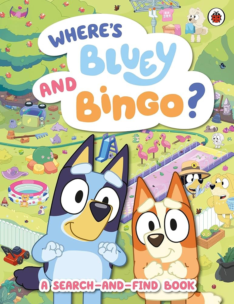 Bluey: Where’s Bluey and Bingo?: A Search-and-Find Book | Amazon (UK)
