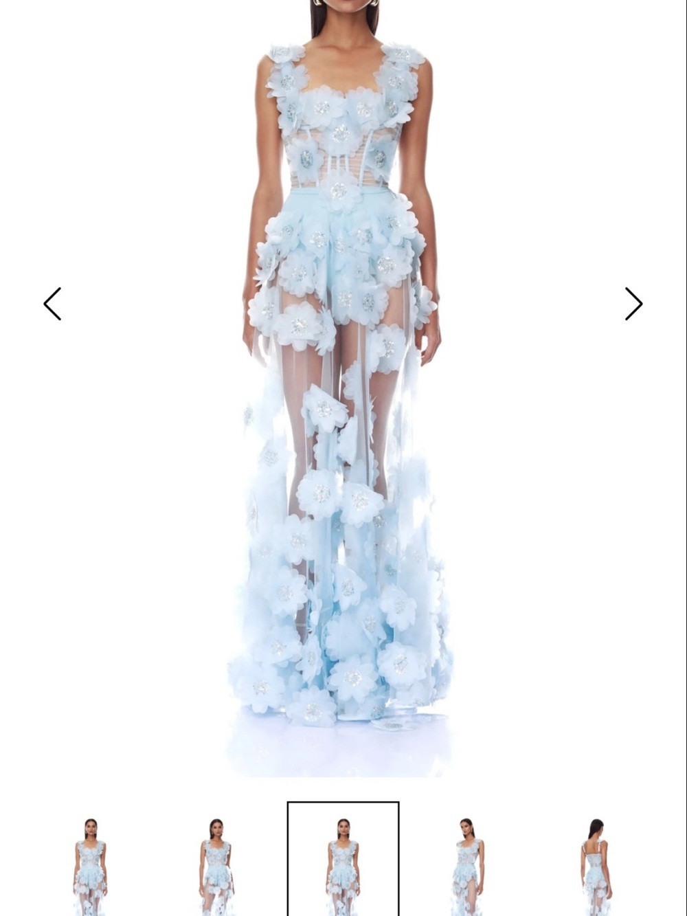 Bronx & Banco - Rosalie Powder Blue Gown | Poshmark