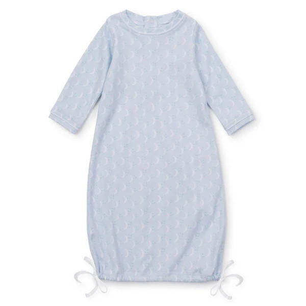 SALE George Boys' Pima Cotton Daygown - Goodnight Moon Blue | Lila and Hayes