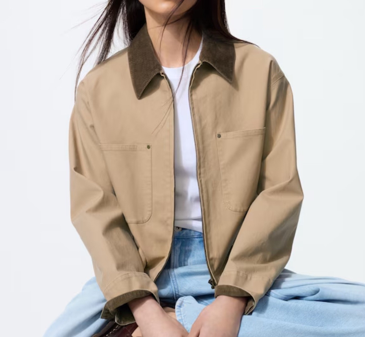 miu miu vibes: barn jacket 
Size Large for an oversized look

#LTKCyberWeek #LTKHoliday #LTKootd