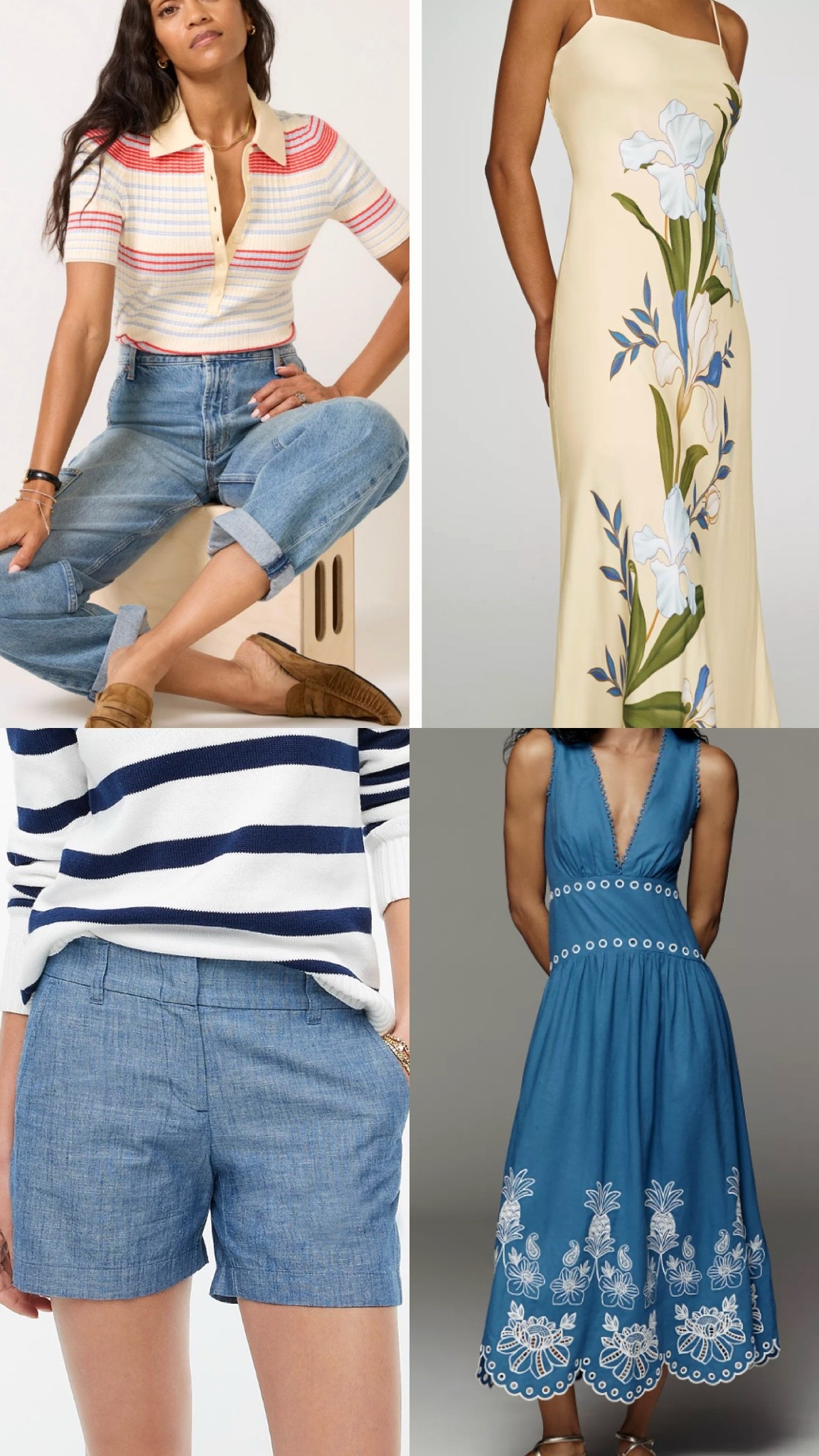 All so pretty! And the beautiful yellow dress is on sale.