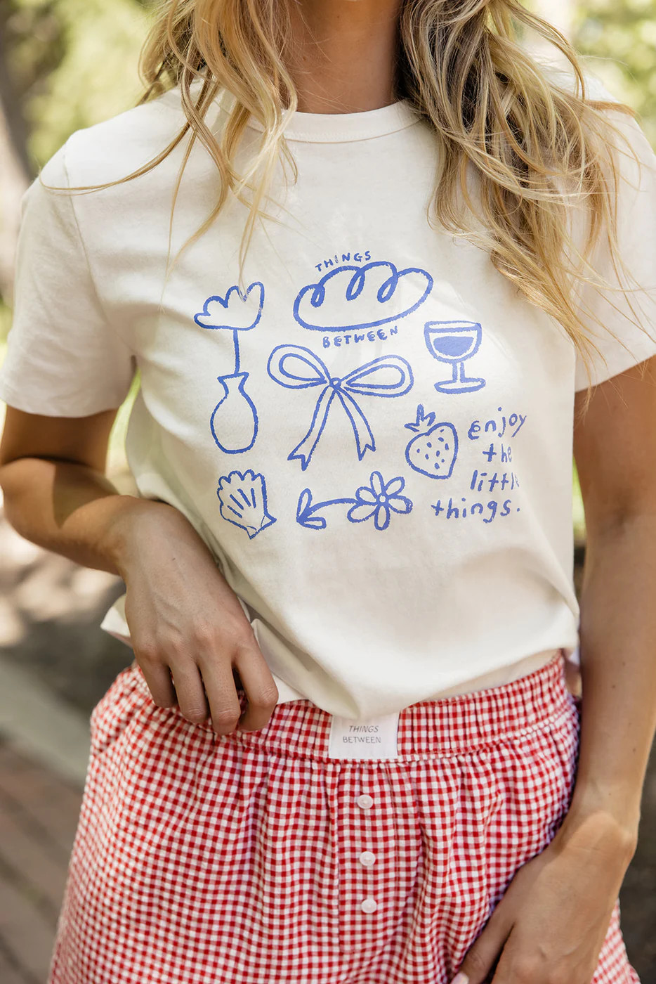 Enjoy the Little Things Graphic Tee | Roolee