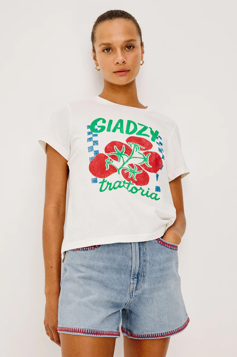 RAILS X GIADZY THE CLASSIC CREW T-SHIRT - GIADZY TRATTORIA | Rails