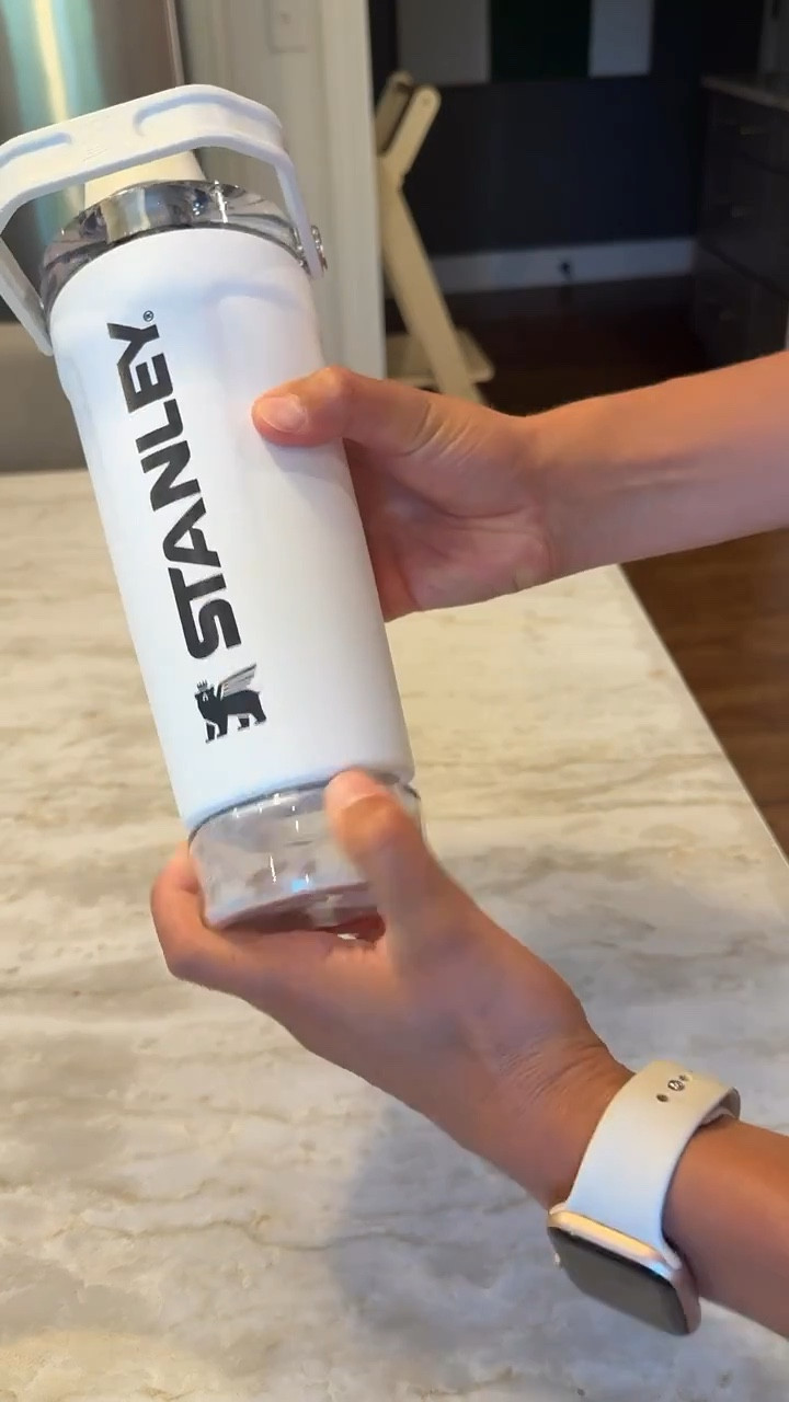 Stanley activate shaker bottle, 20 ounces | just launched!!! More colors available 

🖤double-wall vacuum insulation
🖤fits in most car cup holders
🖤removable strainer for infused water
🖤stamped inner measurements
🖤3 oz Tritan base container that attaches to the bottom
🖤tethered cap

Stanley, Stanley cup, shaker bottle, cup, wellness, workout essential, electrolytes, boy mom, Grace White, a Southern Drawl

#LTKGiftGuide #LTKActive #LTKFindsUnder100